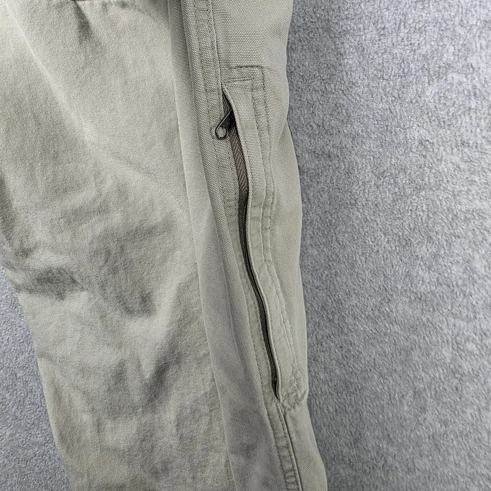 Columbia Cargo Pants‎ Mens 38x30 Beige Canvas Relaxed Fit Outdoor Hiking